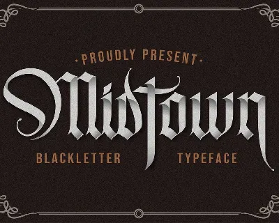 Midtown font