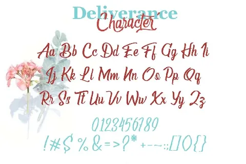 Deliverance font