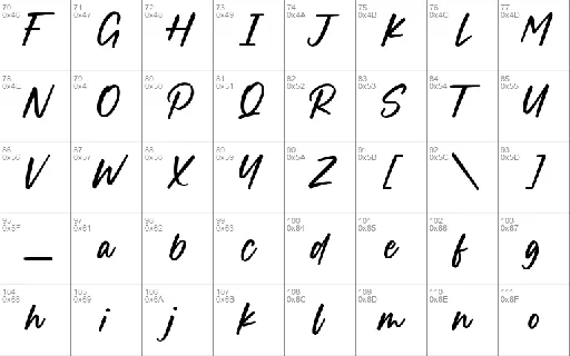 Boucik font