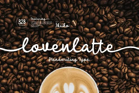 Loven Latte font