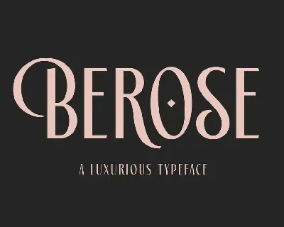 Berose font