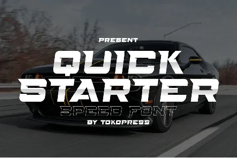 Quickstarter font