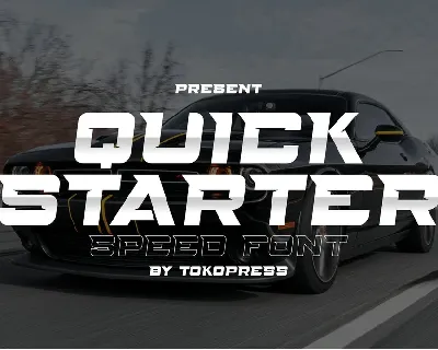 Quickstarter font