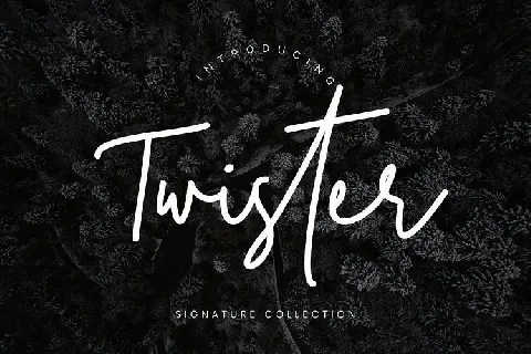 Twister Handwritten font