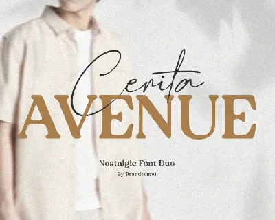 Avenue font