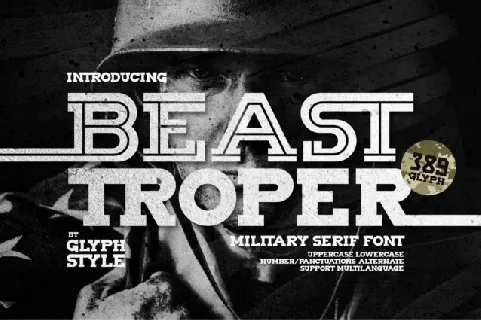 Beast Troper font