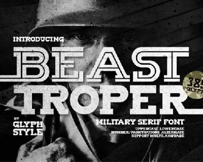 Beast Troper font