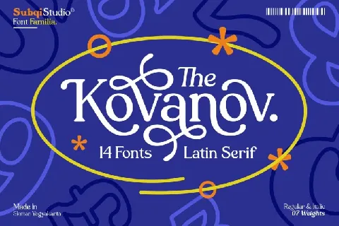 Kovanov font