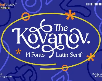 Kovanov font