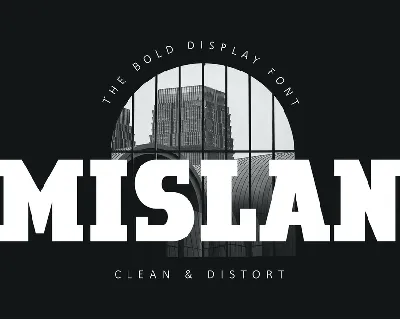 Mislan font