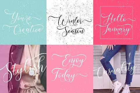 Gresya Script font