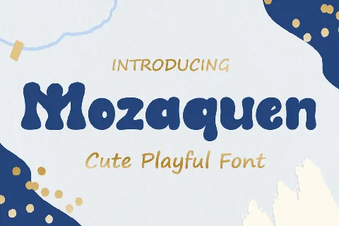 Mozaquen font