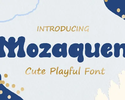 Mozaquen font