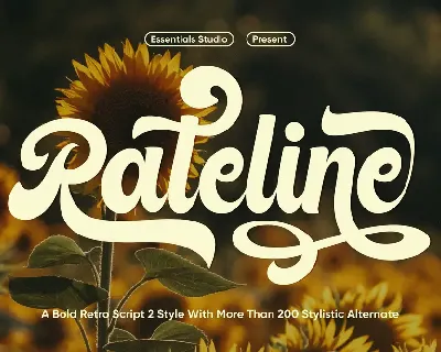 Rateline font