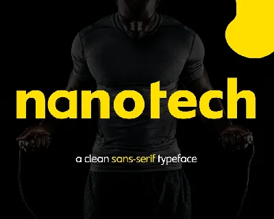 Nanotech font