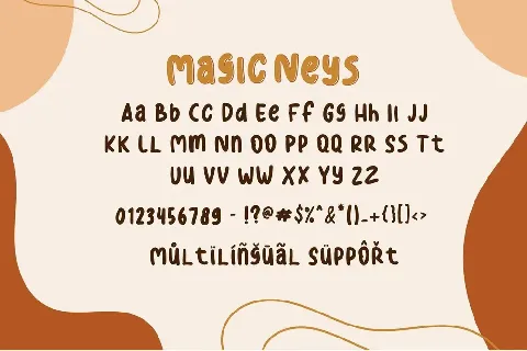 Magic Neys font