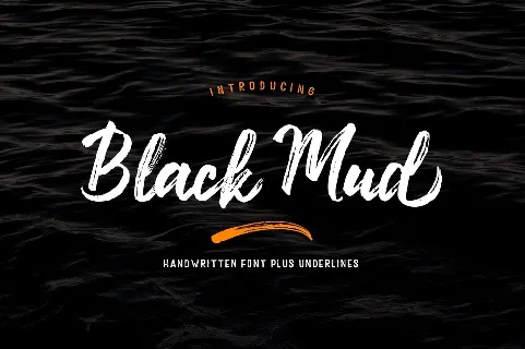 Black Mud font