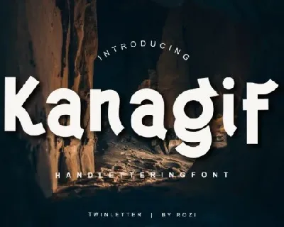 Kanagif Sans font