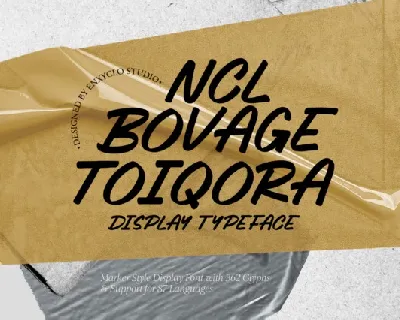 NCL Bovage Toiqora font