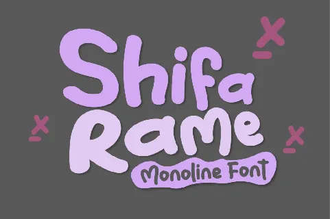 Shifa Rame font