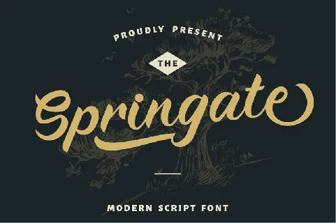 Springate font