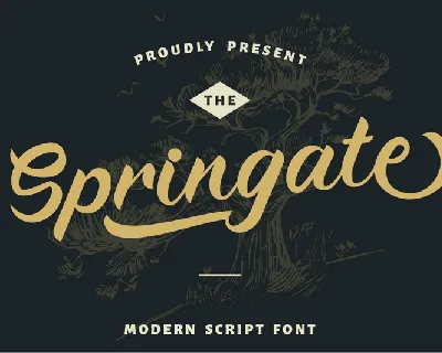 Springate font