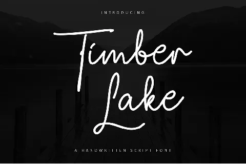 Timber Lake font