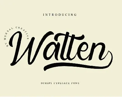 Watten font