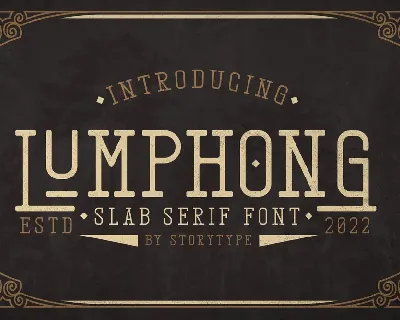 Lumphong font