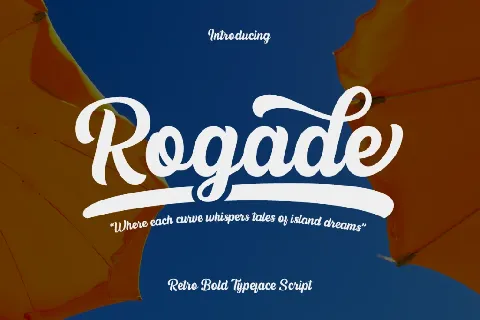 CF Rogade Demo font