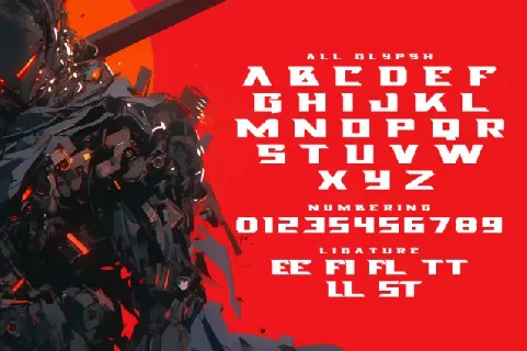 Blade Knight font