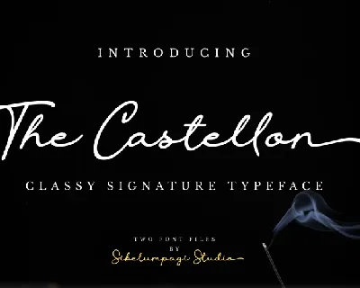 The Castellon Script Free font