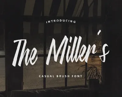 The Millers font
