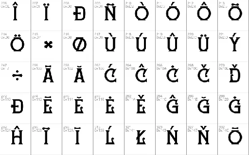 LAVOSCA font