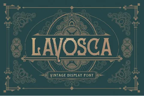 LAVOSCA font