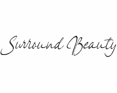 Surround Beauty Demo font