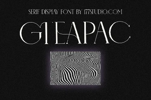 Gteapac font