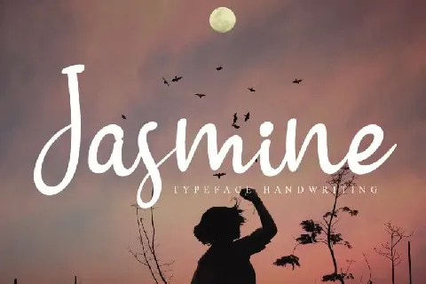 Jasmine Script font