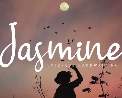 Jasmine Script font