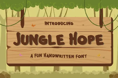 Jungle Hope font