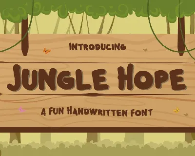 Jungle Hope font