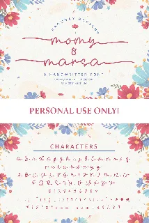 Momy & Marsa font