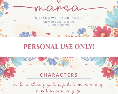 Momy & Marsa font