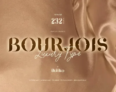 Bourjois font