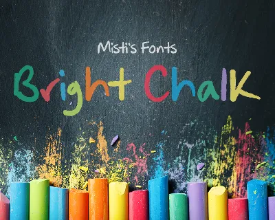 Bright Chalk font