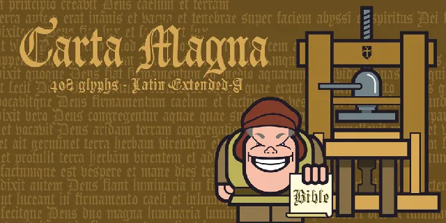 Carta Magna Line font