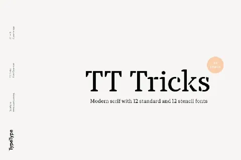 TT Tricks Family font
