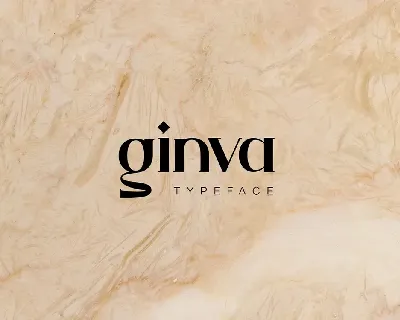 Ginva font