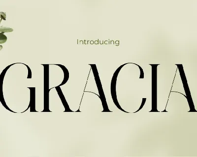 GRACIA font