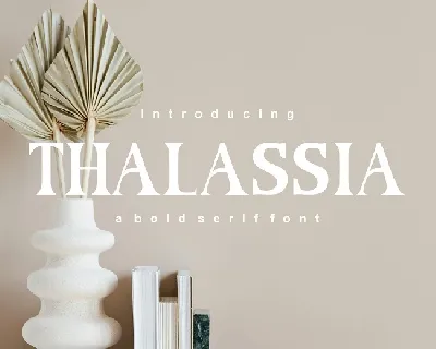 Thalassia font